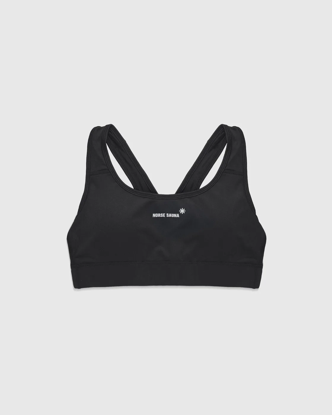 Löyly Sauna Top in black, front view