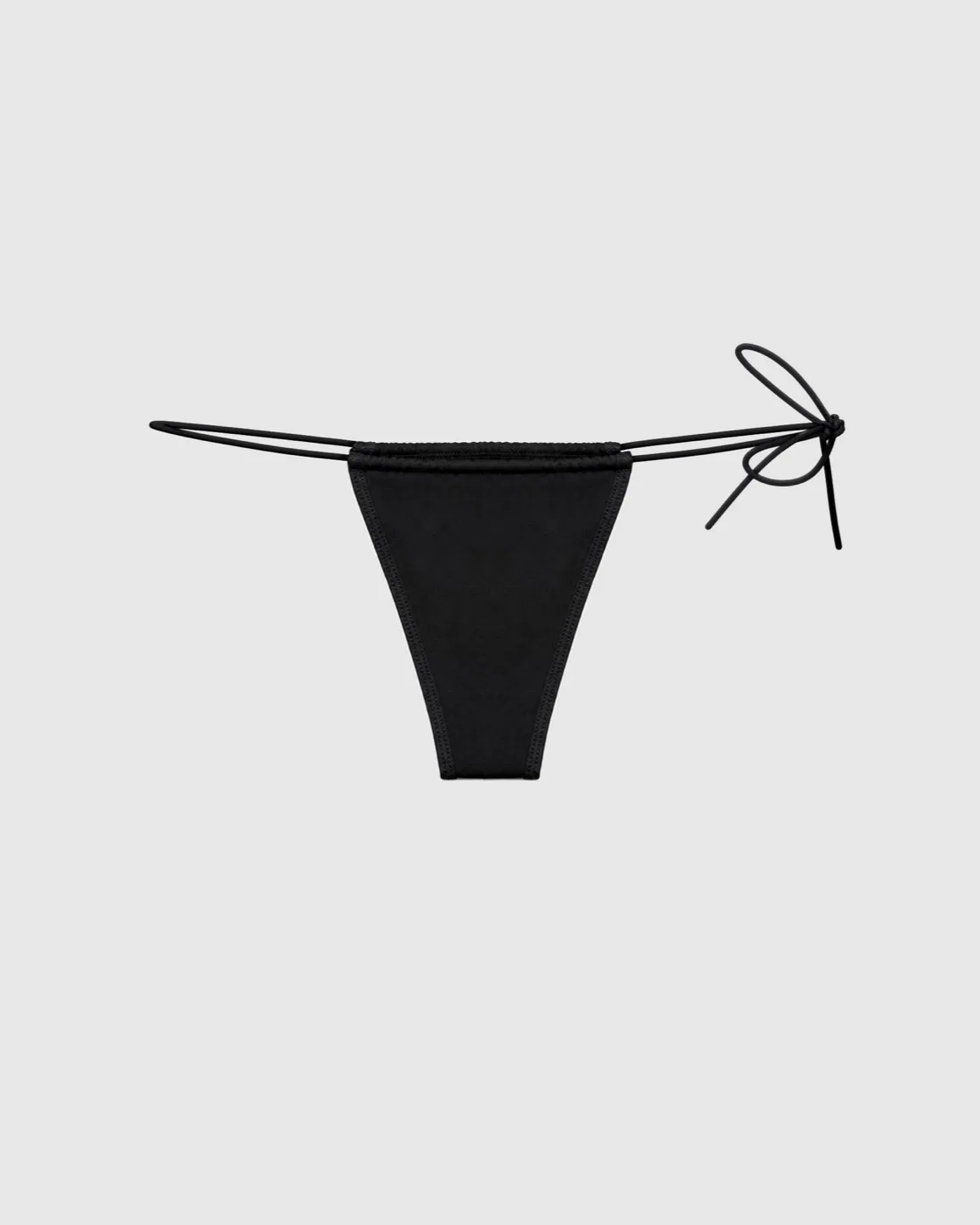 Lumi Sauna Bikini Bottom in black with side ties